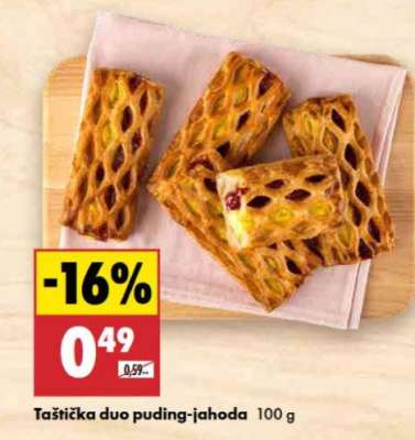 Taštička duo puding-jahoda