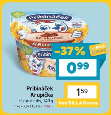 PRIBINÁČEK Krupička