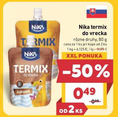 NIKA TERMIX DO VRECKA