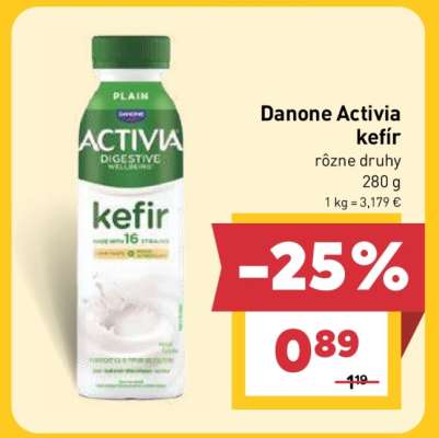 Danone Activia kefír