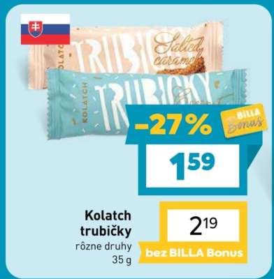 Kolatch trubičky