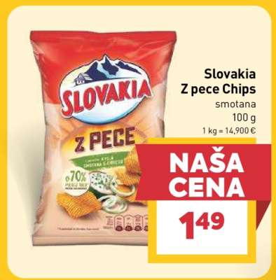 Slovakia Z pece Chips