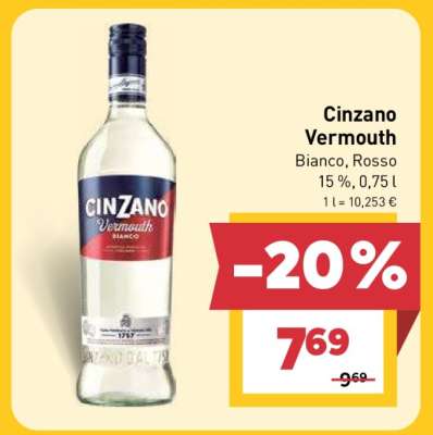 Cinzano Vermouth