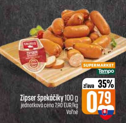 Zipser špekáčiky