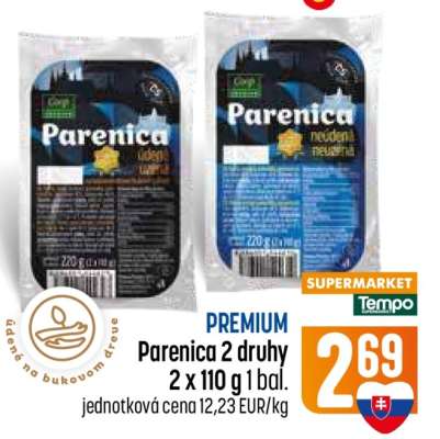 Parenica 2 druhy