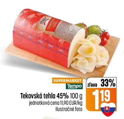 Tekovská tehla 45% 100 g