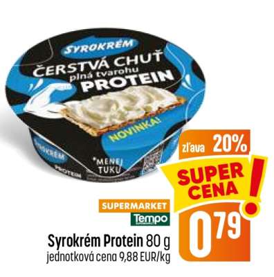 Syrokrém Protein 80 g