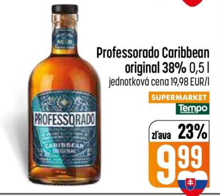 Professorado Caribbean original 38% 0,5 l