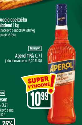 Aperol 11% 0,7 l