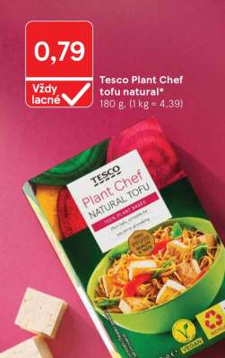 Tesco Plant Chef tofu natural