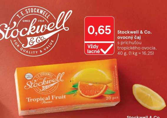 Stockwell & Co. ovocný čaj