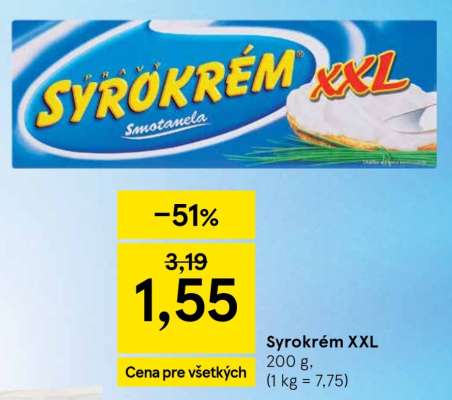 SYROKRÉM XXL