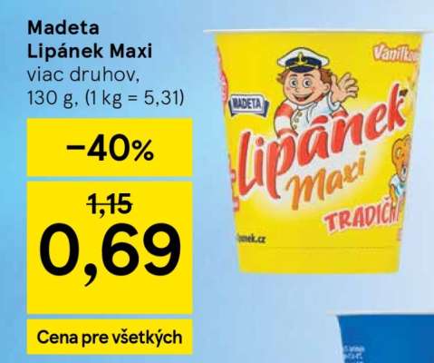 Madeta Lipánek Maxi