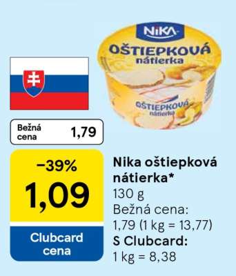 Nika oštiepková nátierka