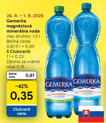 Gemerka magnéziová minerálna voda