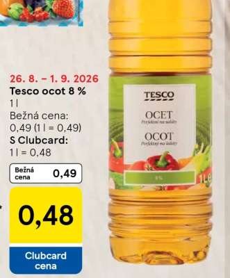 Tesco ocot 8 %
