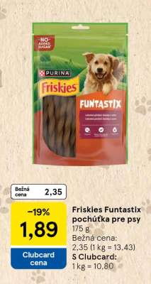 Friskies Funtastix pochúťka pre psy