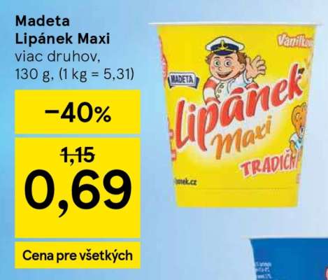 Madeta Lipánek Maxi
