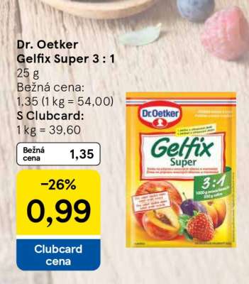 Dr. Oetker Gelfix super 3 : 1