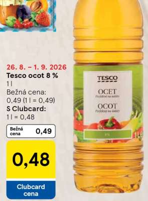 Tesco ocot 8 %