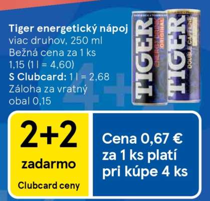 TIGER Energetický nápoj