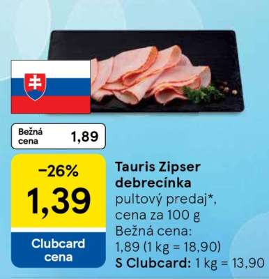 Tauris Zipser debrecínka