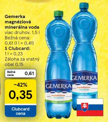 Gemerka magnéziová minerálna voda