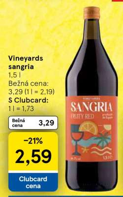 Vineyards sangria
