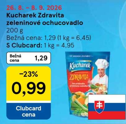 Kucharek Zdravita zeleninové ochucovadlo