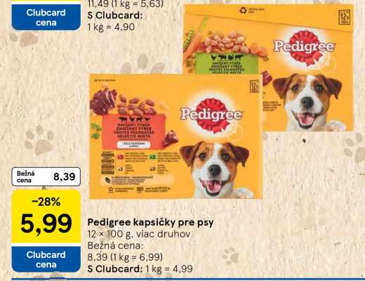 PEDIGREE Kapsičky pre psy