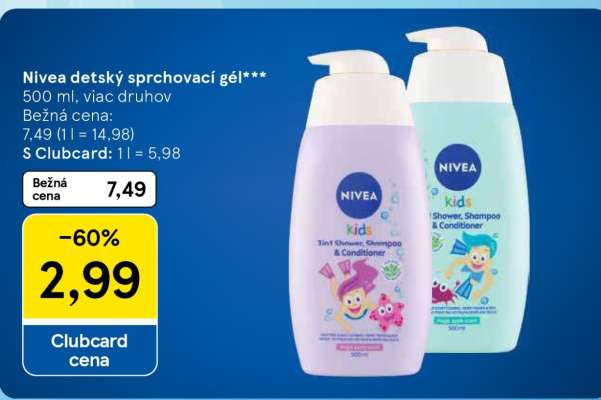Nivea detský sprchovací gél