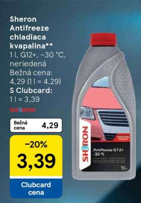 Sheron Antifreeze chladiaca kvapalina