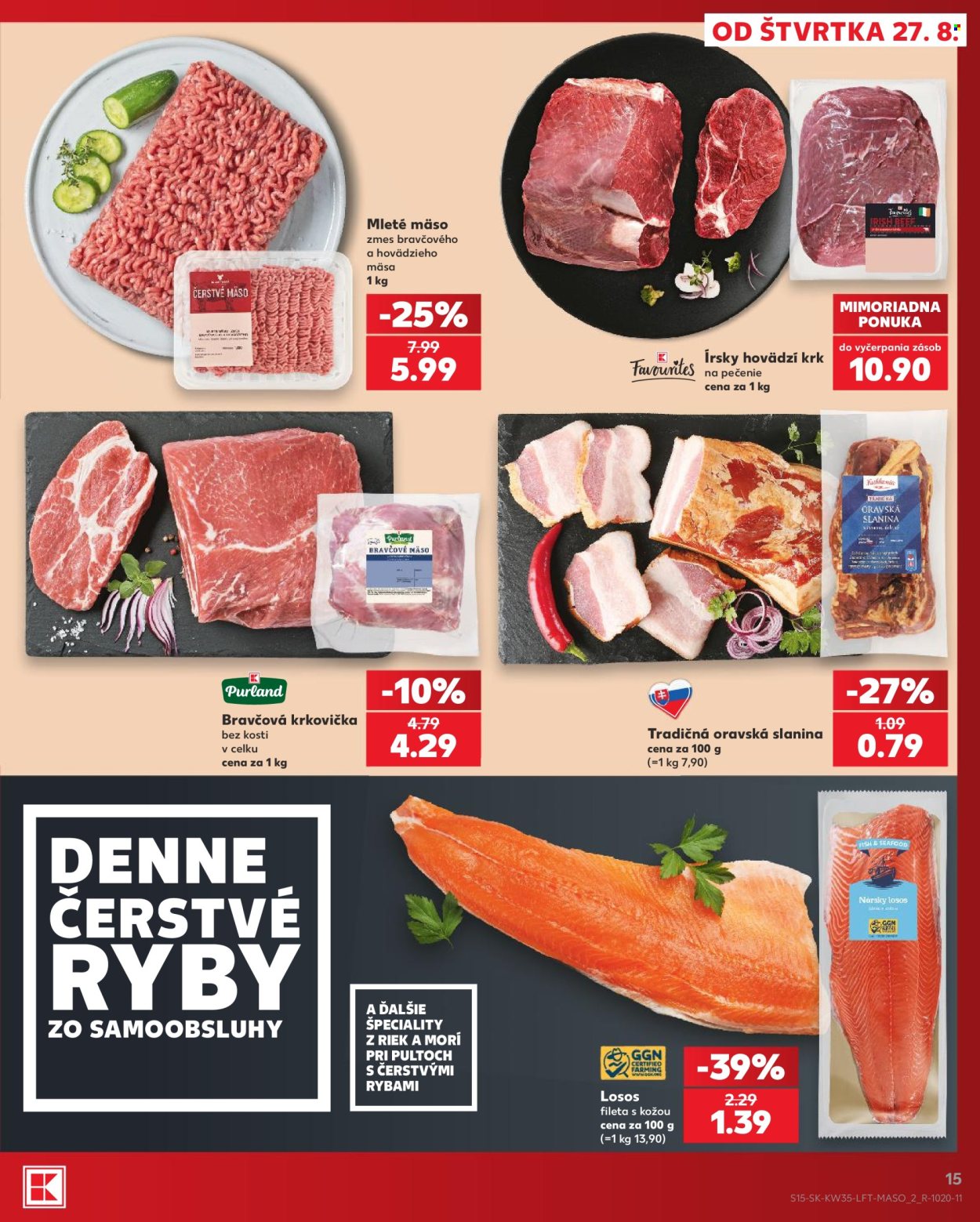 Leták Kaufland - 27.8.2026 - 2.9.2026. Strana 15
