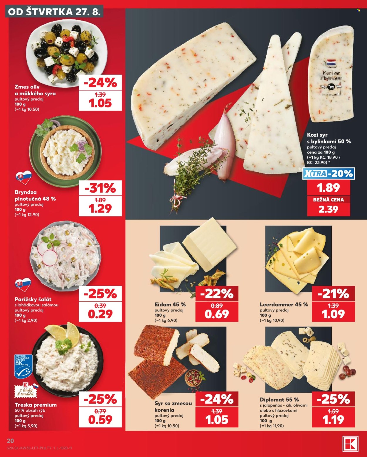 Leták Kaufland - 27.8.2026 - 2.9.2026. Strana 20