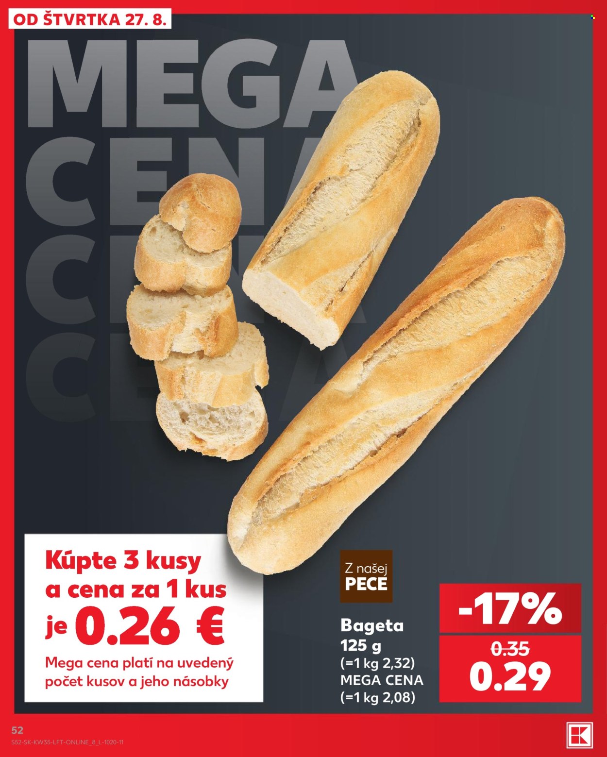 Leták Kaufland - 27.8.2026 - 2.9.2026. Strana 52