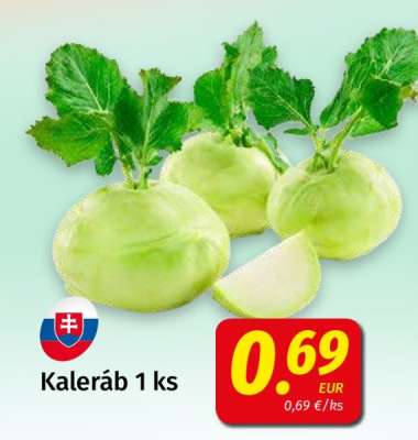 Kaleráb 1 ks