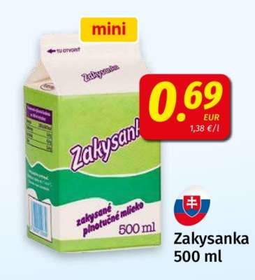 Zakysanka 500 ml