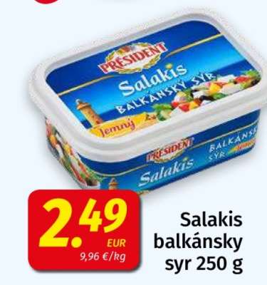 Salakis Balkánsky syr 250 g