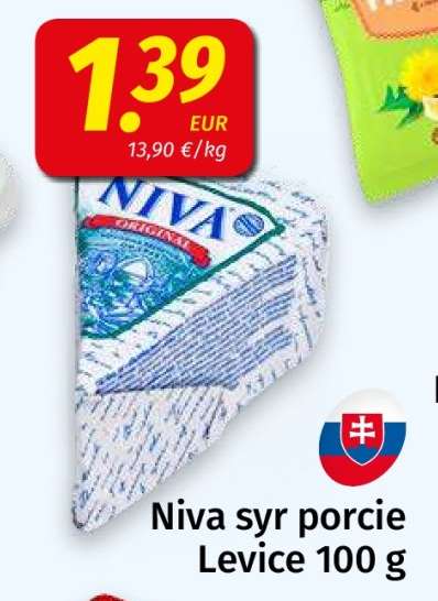 Niva syr porcie Levice 100 g