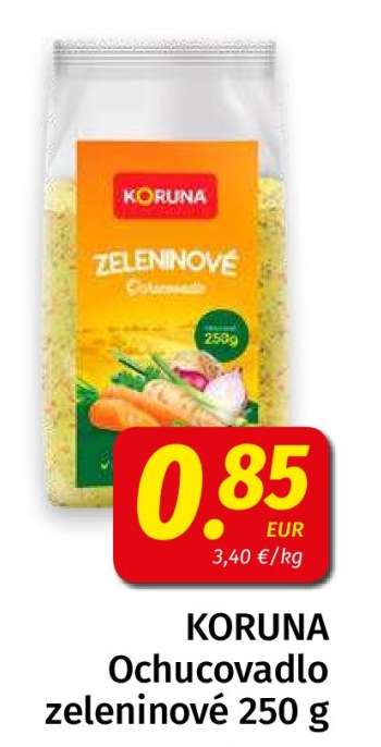KORUNA Ochucovadlo zeleninové 250 g