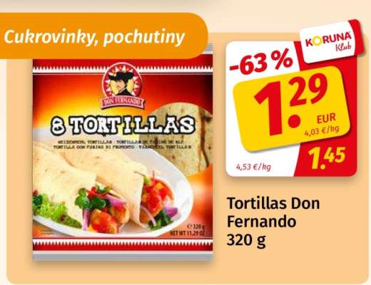 Tortillas Don Fernando 320 g