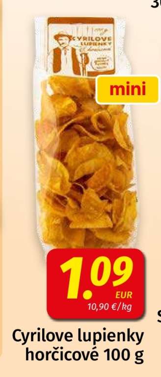 Cyrilove lupienky horčicové 100 g