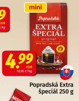 Popradská Extra Špeciál 250 g
