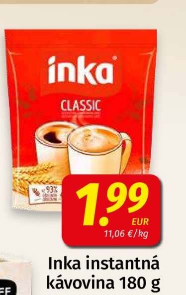 Inka instantná kávovina 180 g