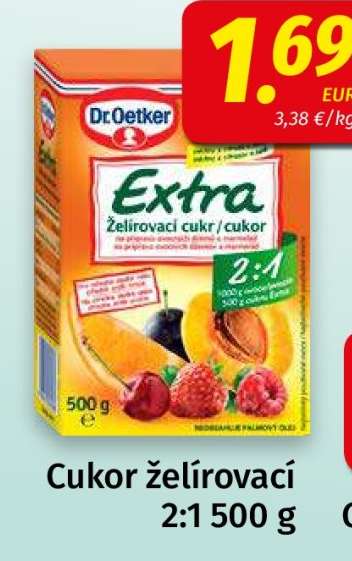 Cukor želírovací 2:1 500 g