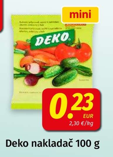 Deko nakladač 100 g