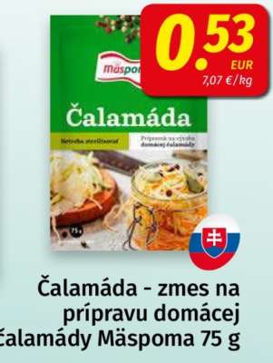 Čalamáda Mäspoma 75 g