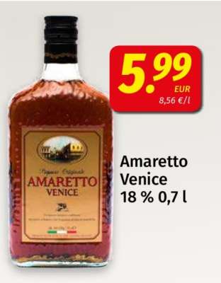 Amaretto Venice 18% 0,7 l