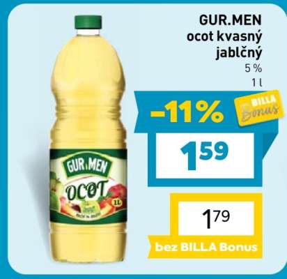 GUR.MEN ocot kvasný jablčný