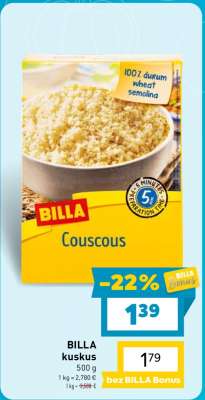 BILLA kuskus